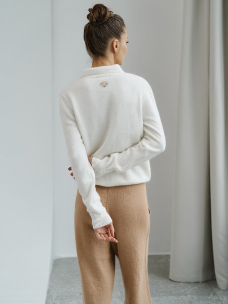 Поло Eclat цвет белый - в фирменном магазине спортивной одежды Brillante.by